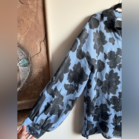 Samsoe Samsoe Gitte shirt Serenity glow Size XS/S Linen blend - Picture 9 of 13